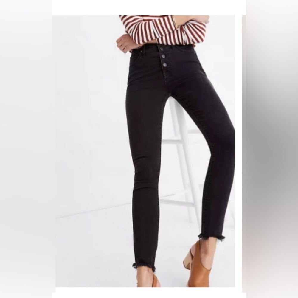 Madewell High Rise Black Women's Jeans